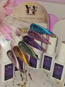 Glow in the Dark Cat Eye Gel Polish Series / | 3 Effects in 1