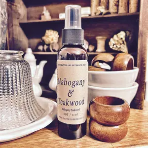 Mahogany & Teakwood Room /Linen Spray