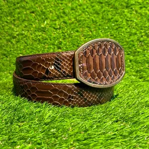 Cinto imt. Pitón | Western Wear Imt. Python Belt