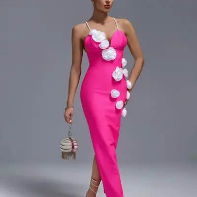 Cleo Bandage Maxi Dress TikTok Shop