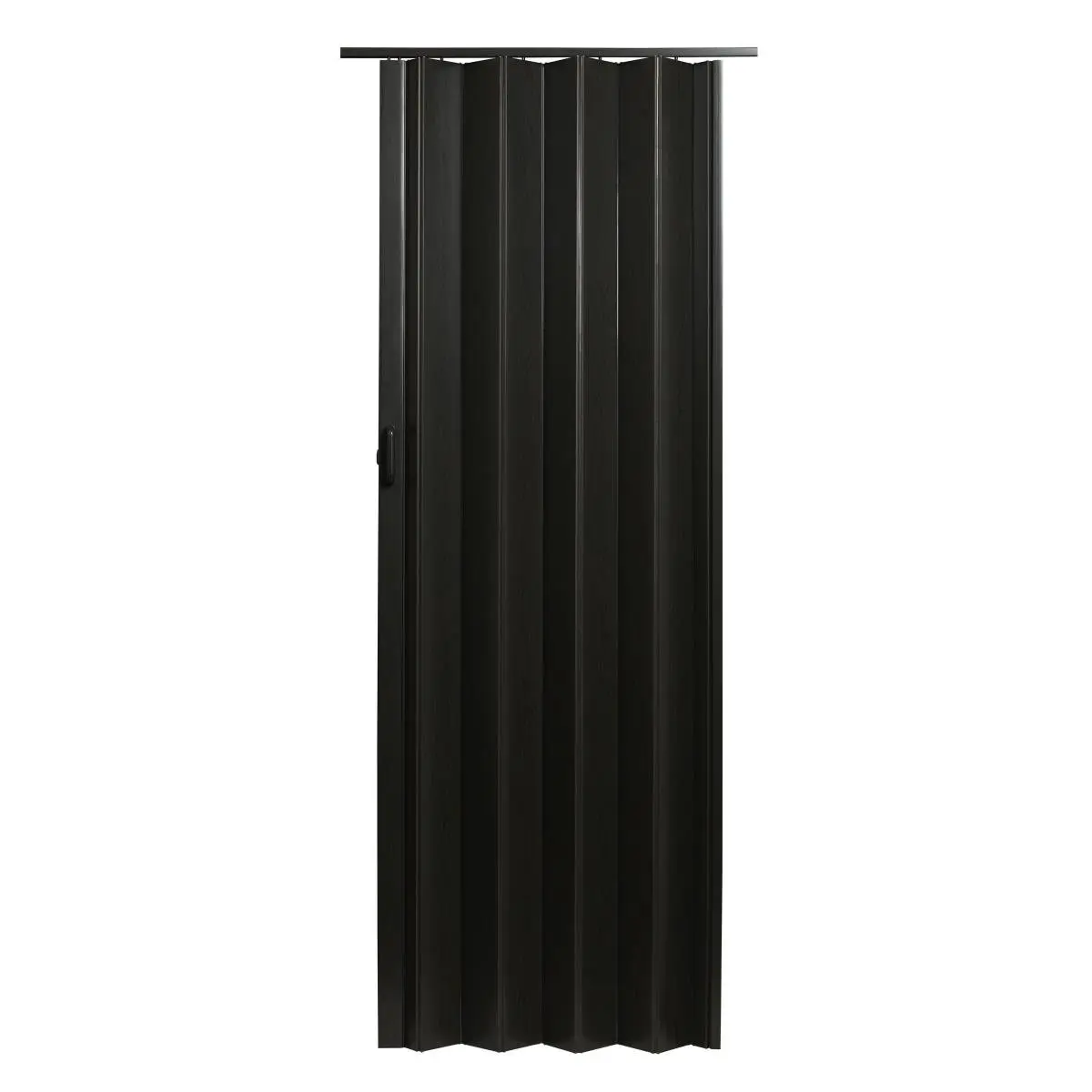 212 MAIN Oakmont Foldable Vinyl Panel Door - Energy-Saving, Scratch-Resist, Espresso Finish, Large Size (36x80 in)