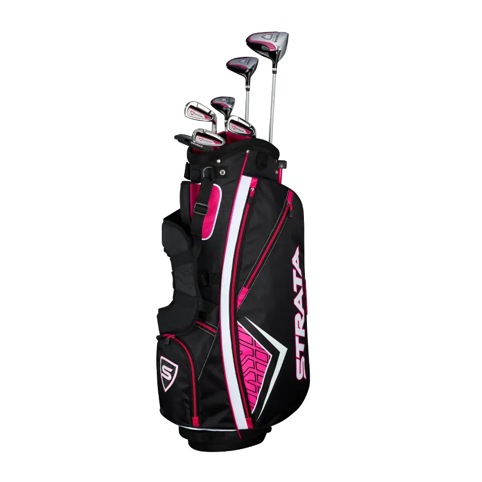 Women's Strata 11-Piece Complete Set in Black/Pink | Size: Standard Womens Flex