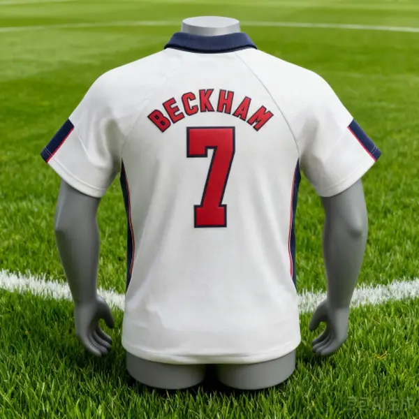 98 Retro No. 7  Short Sleeve Soccer Jerseys