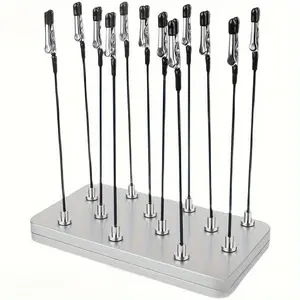 5pcs of Bendable Magnetic Bottom Paint Clip Set - Crocodile Clip Model Holder, Used for Firm Clamping, Suitable for Handmade and Painting Tools, Suitable for Enthusiasts Over 14 Years Old