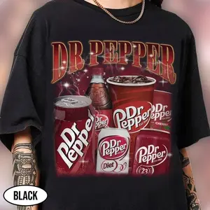 [Sale Up To 50%] Vintage Dr Pepper Shirt, Retro Dr Pepper Bootleg Shirt, Dr Pepper Lover Shirt, Vintage Soda Lover Shirt, Dr Pepper Bootleg Rap Tee, Graphic Streetwear T-shirt