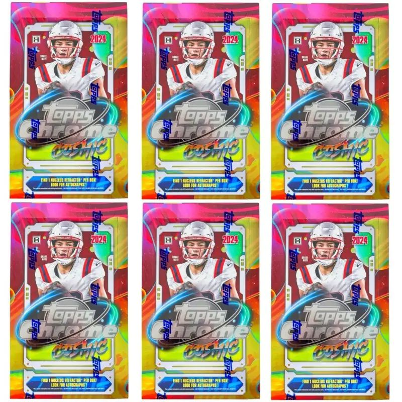 Pick Your Team 1/2 Case 2024 Topps Cosmic Chrome Football Hobby Box Card Break