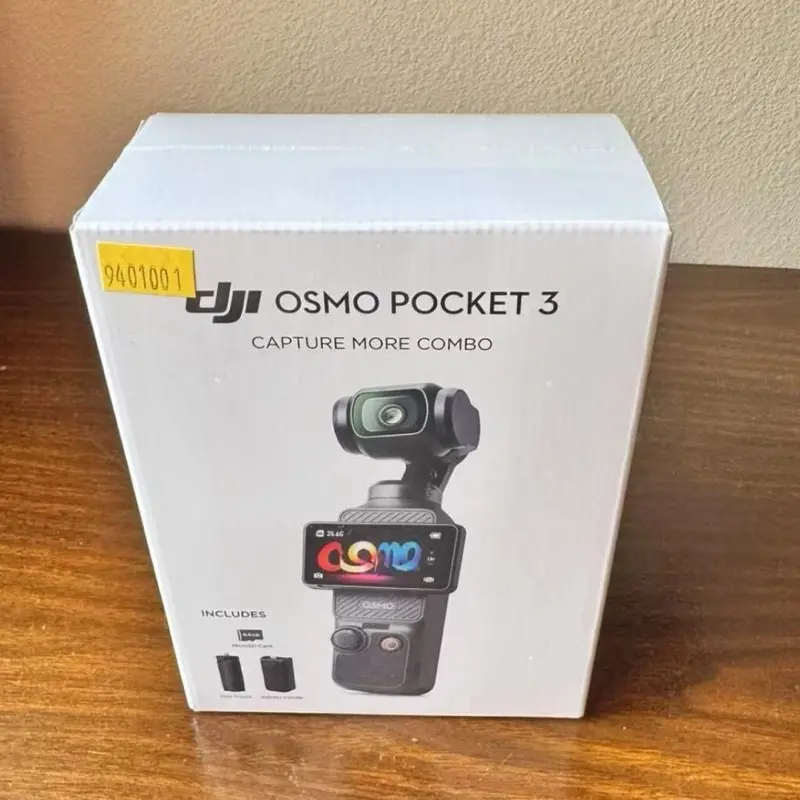 DJI Osmo Pocket 3 CAPTURE MORE COMBO Gimbal Stabilizer Camera VLOGGER BUNDLE for Enhanced Videography Experience