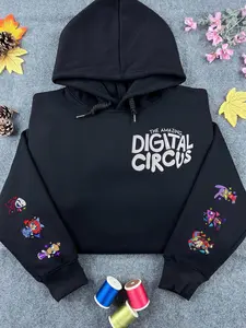 TADC Characters Sweatshirt, Circus Fan Gift, Circus Theme Hoodie, Anime Gift Birthday for Boy Girl