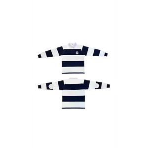 “Wavy Navy” Rugby Shirt