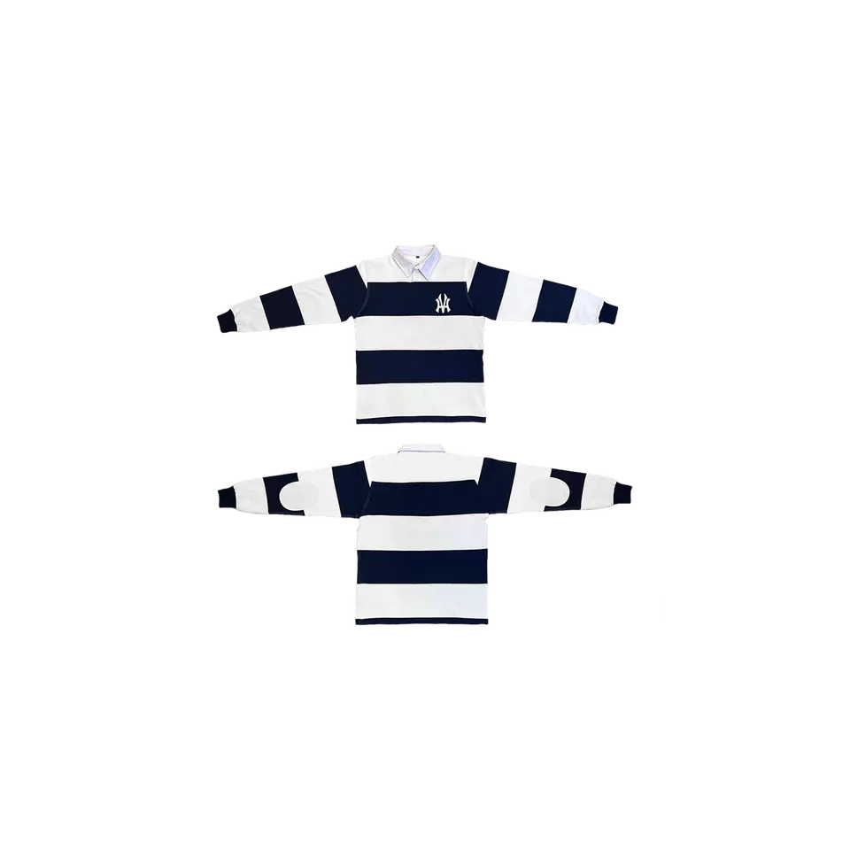 “Wavy Navy” Rugby Shirt “Wavy Navy” Rugby Shirt