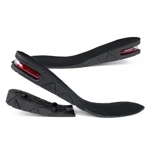Unisex Height Boost Insoles, Heel Lift Cushion Inserts, Adjustable Shock Absorption, Customizable Size, Comfortable Footwear Accessories