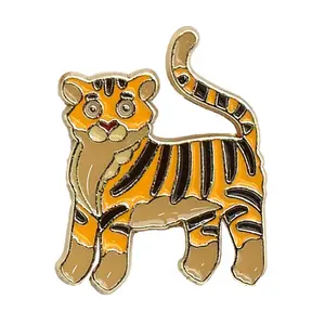 Tiger Enamel Pin
