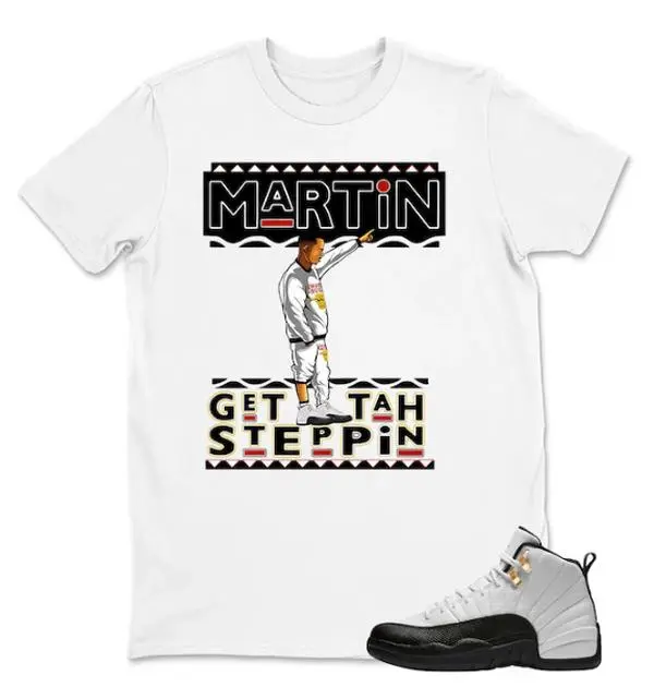 Shirt To Match Jordan 12 TAXI, Martin Sneaker Graphic Tee,Best Gift,Birthday,Sneaker Match,AJ12s Unisex Streetwear T-shirt Unisex Streetwear