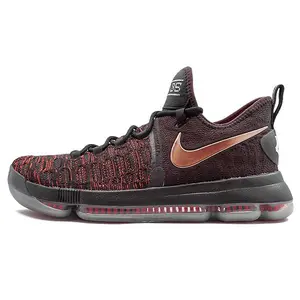 Nike KD 9 The Sauce Men's Basketball Shoes – Rounded Toe, Cushioned, Non-Slip, Mid-Top Verifiable, with credentials and supporting global authentication