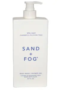 Sand + Fog Body Wash Set 32 fl oz choose from Spa Day or White Vanilla Clean Scent long-Lasting Scent fragrance for Hydrated & Smooth Skin | Daily Moisturizing Cleanse soap