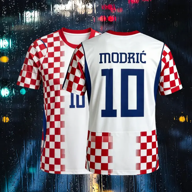 2026 New Home White No.10 Modric Short-Sleeved Soccer Jerseys