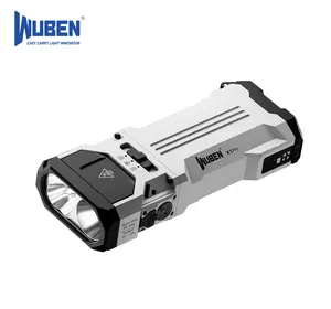 【NEW 2026】WUBEN X1 PRO 12300 High Lumens Rechargeable Flashlight ,Dual Light Sources, Multi-Mode EDC,3-in-1 Power Bank & Bike Light,IP65 Waterproof & Shockproof,Portable for Outdoor, Camping, Hiking & Emergency