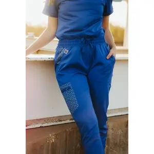 Royal Blue Aztec Pants