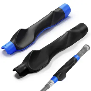 Golf Grip Corrector & Swing Trainer for Right Hand | Training Aid for Correct Hand Position, Muscle Memory & Consistent Golf Swings | Non-Slip, Easy Install, Universal Fit for Most Clubs | Premium Golf Gift for Men, Dads & Golf Enthusiasts