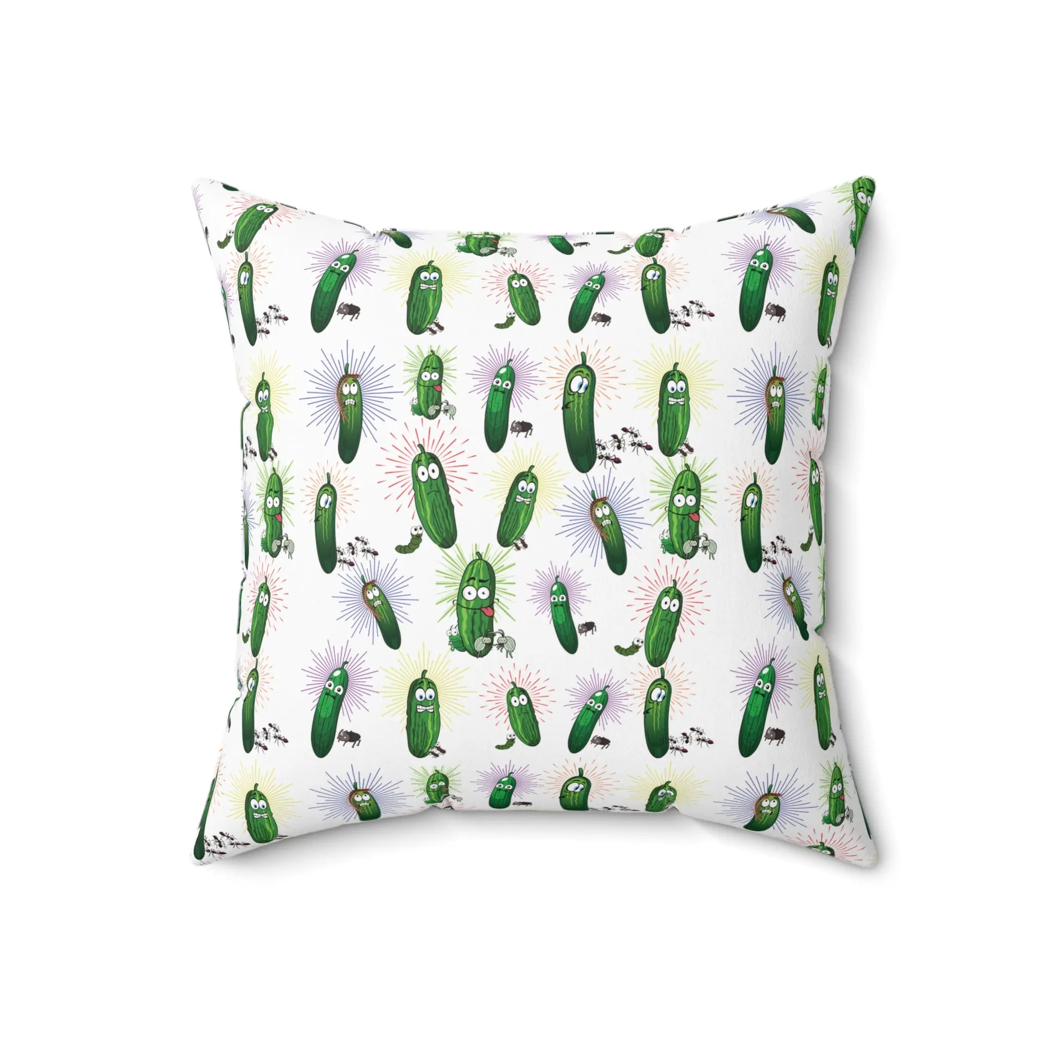 Throw Pillow, Dill Pickle Throw Pillow, Humorous Throw Pillow, The Dyblug
