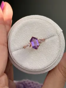 Ophelia amethyst ring