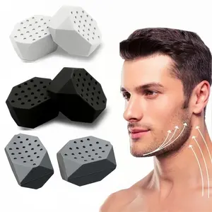 Jawline Enhancement Device Jawline Sculpting Device 6pcs Jaw Exerciser Set Facial Muscle Trainer for Jawline Enhancement Masseter Muscle Strengthener