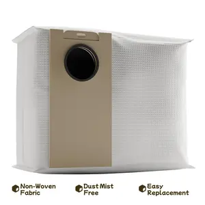 6 Packs Dust Bags for Tuvacs Q10 Robot Vacuum Replacement Accessory Parts