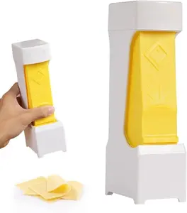 Butter Cutter, One Click Stick Butter Cutter Slicer Single Stick, Butters Dispenser and Storage Case, Cheese Splitter with Stainless Steel Blade for Quickly Making Bread, Cakes, Breakfast