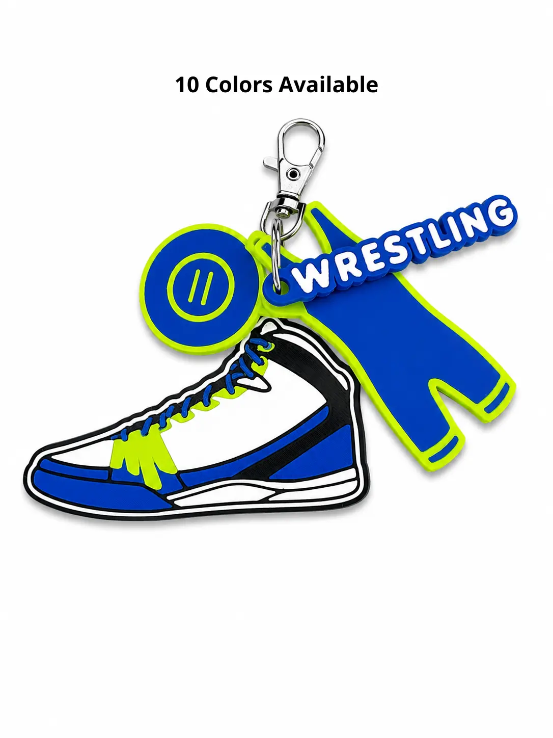 Wrestling Keychain - Shoe/Singlet/Mat - Popular Design - Inspired - Collectible - 3D Print - Wrestler Gift & Accessory