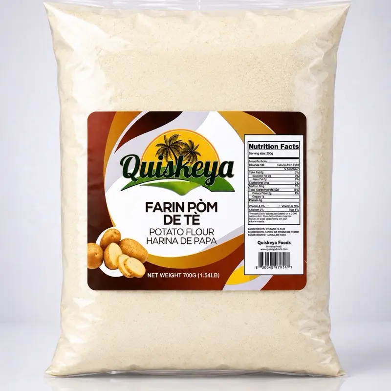 Plant-Based Gluten-Free Potato Flour Snack