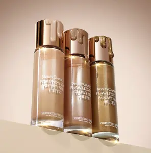 Beauty Creations Flawless Glowy Skin Filter Foundation - 30ml Daily Radiant Concealer for All Skin Types Hydrates Brightens Blurs Imperfections