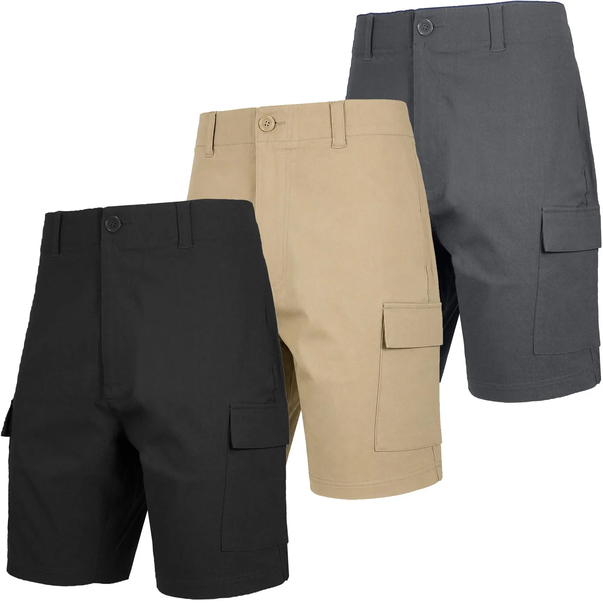 Black-Khaki-Grey