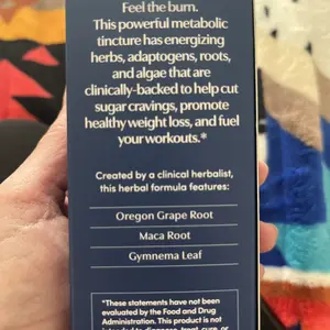 Product Review of Apothékary Blue Burn - Metabolic Support Liquid Herbal Drops* | Antioxidant Rich, Alcohol-Free, Clinically-Tested, Certified Gluten-Free, PETA Certified Vegan & Cruelty-Free, Third Party Tested, Plant-Based, Made in the USA from T**n