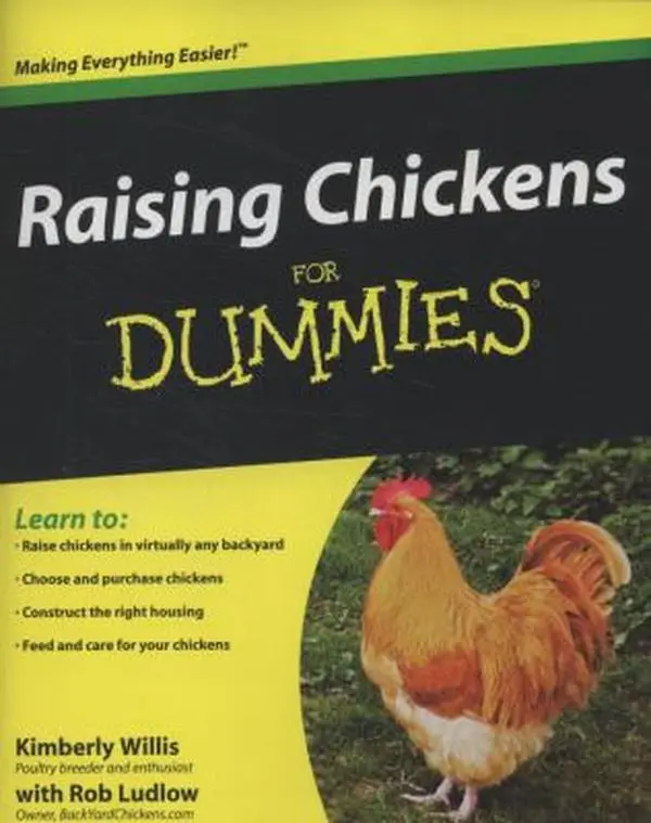 USED Book - Raising Chickens for Dummies (For Dummies Series) by Kimberley Willis (Paperback) - english