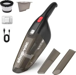 Shop-Vac Cordless Handheld Vacuum for Car & Home, Wet/Dry Portable Cleaner – Great Father’s Day Gift