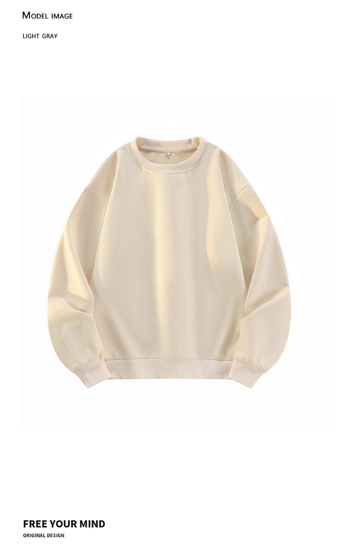 3-pack: men’s crewneck sweatshirt, men’s pullover sweatshirt.Loose, comfortable fit, no print design—simple and versatile for home, everyday casual wear, campus, and commuting to work.