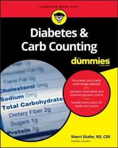 USED-Diabetes & Carb Counting for Dummies by Shafer, Sherri (Paperback)