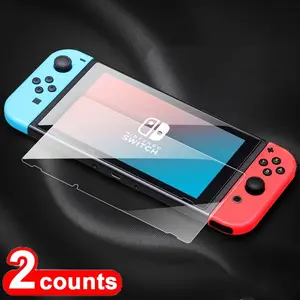 Boxed - for Switch 2 Screen Protector Tempered Glass for Nintendo Switch 2, Transparent HD Clear Anti-Scratch Screen Protector Compatible Applicable Model: for Switch 2