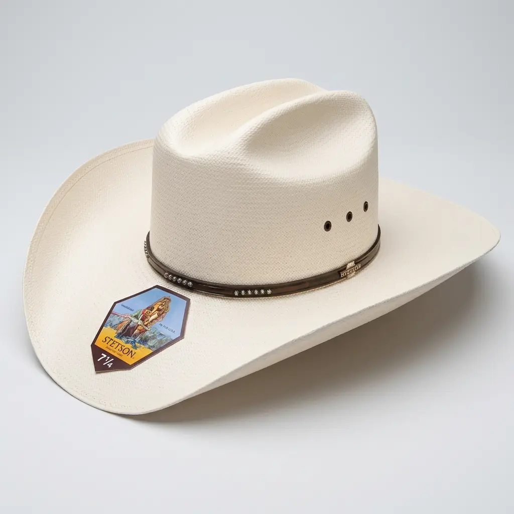 Stetson Llano 10X Straw Cowboy Hat Stetson Llano 10X Straw Cowboy Hat