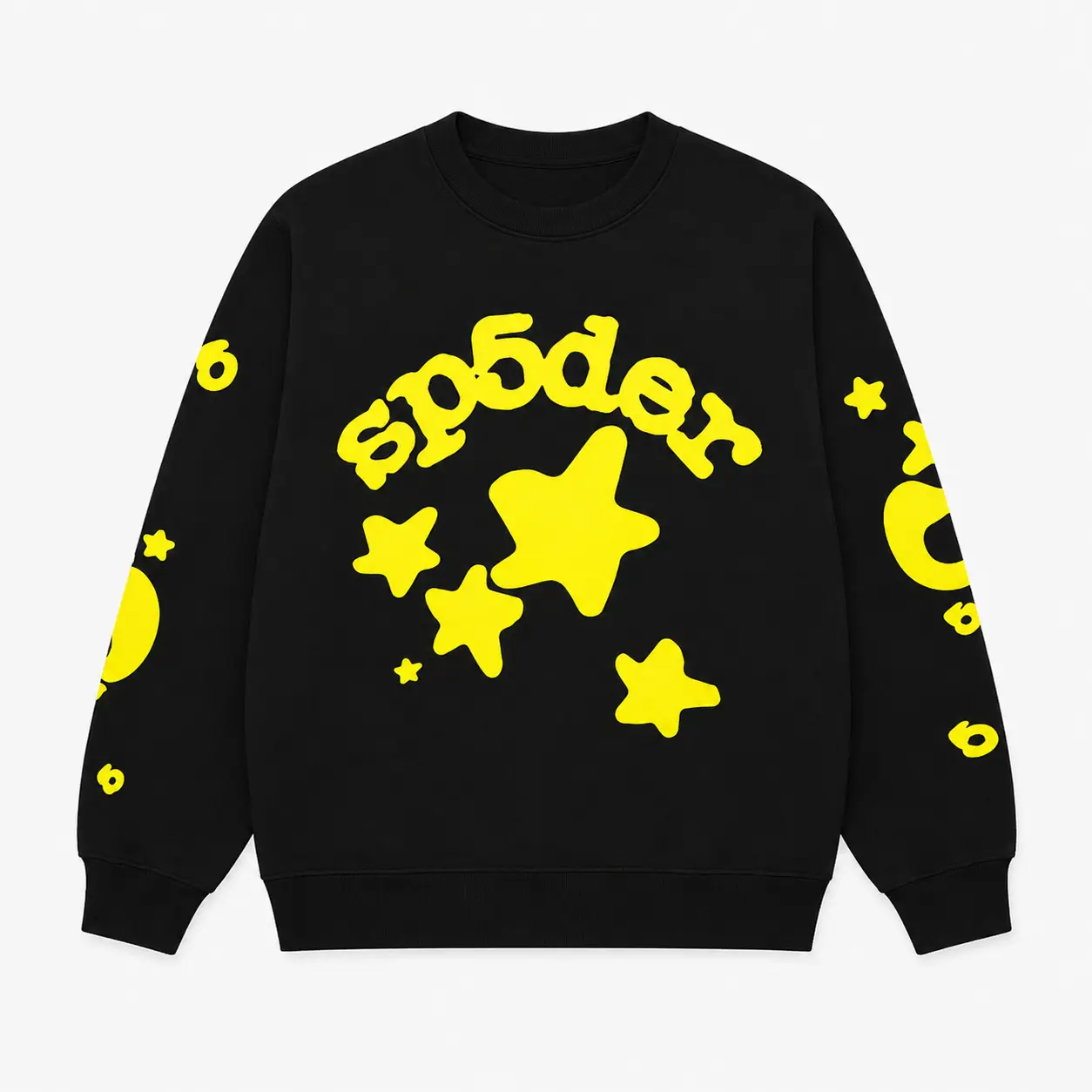 Spider Style Beluga Sweatshirt 'Onyx Yellow'
