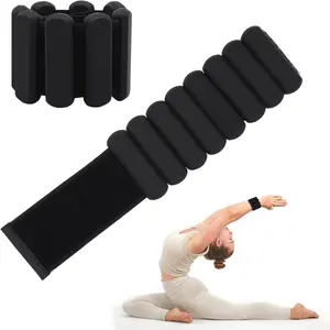 Adjustable wrist and ankle weights for both men and women, 2 packs of 1 pound each, suitable for Pilates, fitness, yoga, aerobic and strength training, and fitness equipment