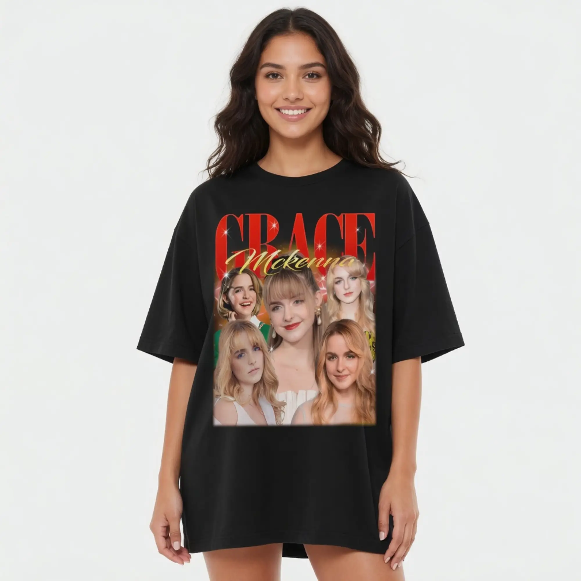 Mckenna Grace Vintage Shirt Retro 90s Fan Tee Actress Inspired Gift For Fans
