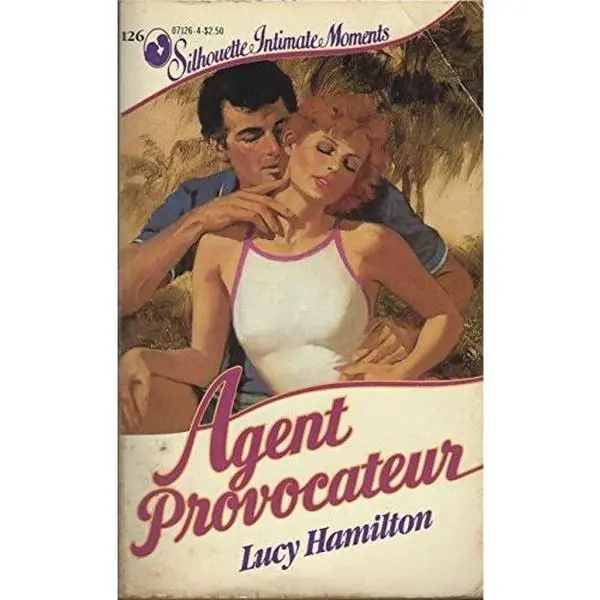 Used Romance Fiction Book - Agent Provocateur (Silhouette Intimate Moments Novel) by Lucy Hamilton - English