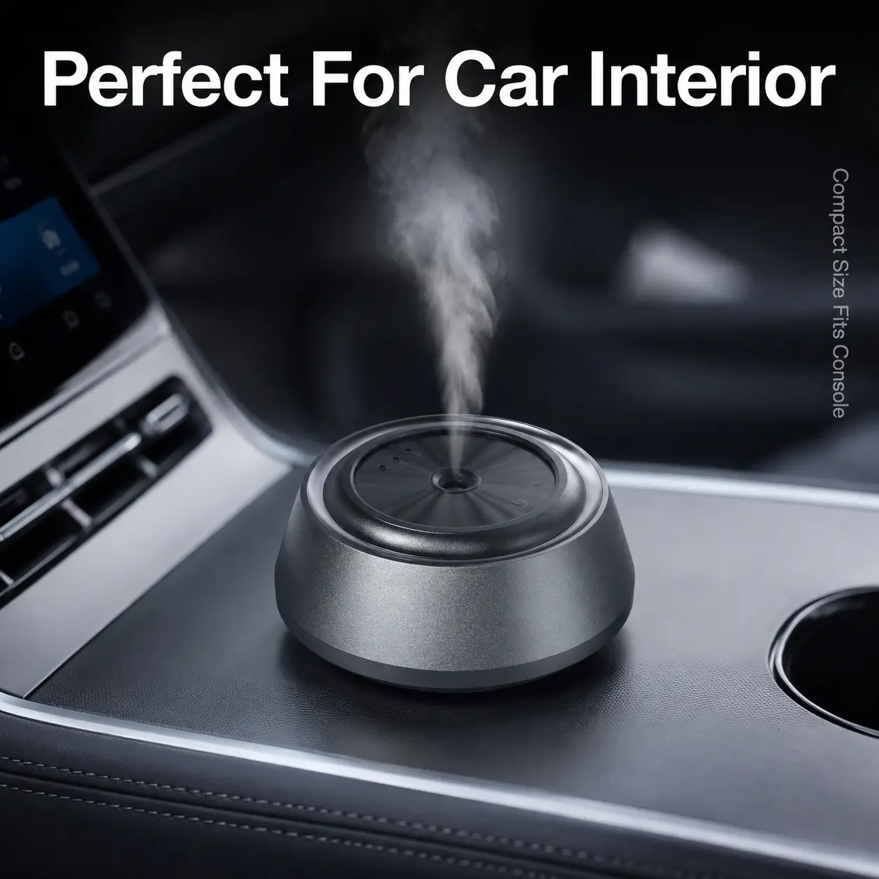 2026 New Smart Aroma Diffuser - Includes 1 bottle of 30 ml cologne essential oil, rechargeable model with 3 modes, air freshener suitable for home fragrance, car fragrance, office fragrance, and more.