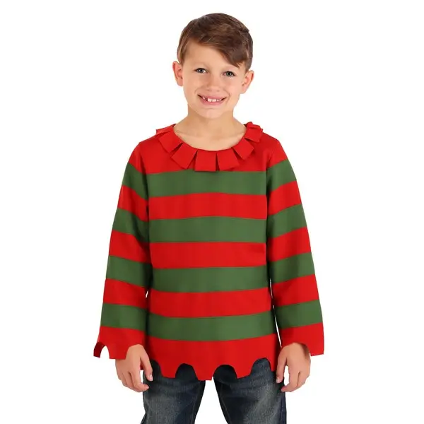 Kids Striped Nightmare Sweater Costume
