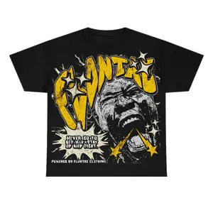 Flontae Never Quit Lightning Warrior Graphic Tee, Gothic Graphic Tee, Y2k Streetwear Style, Vintage Shirt Match Jordan
