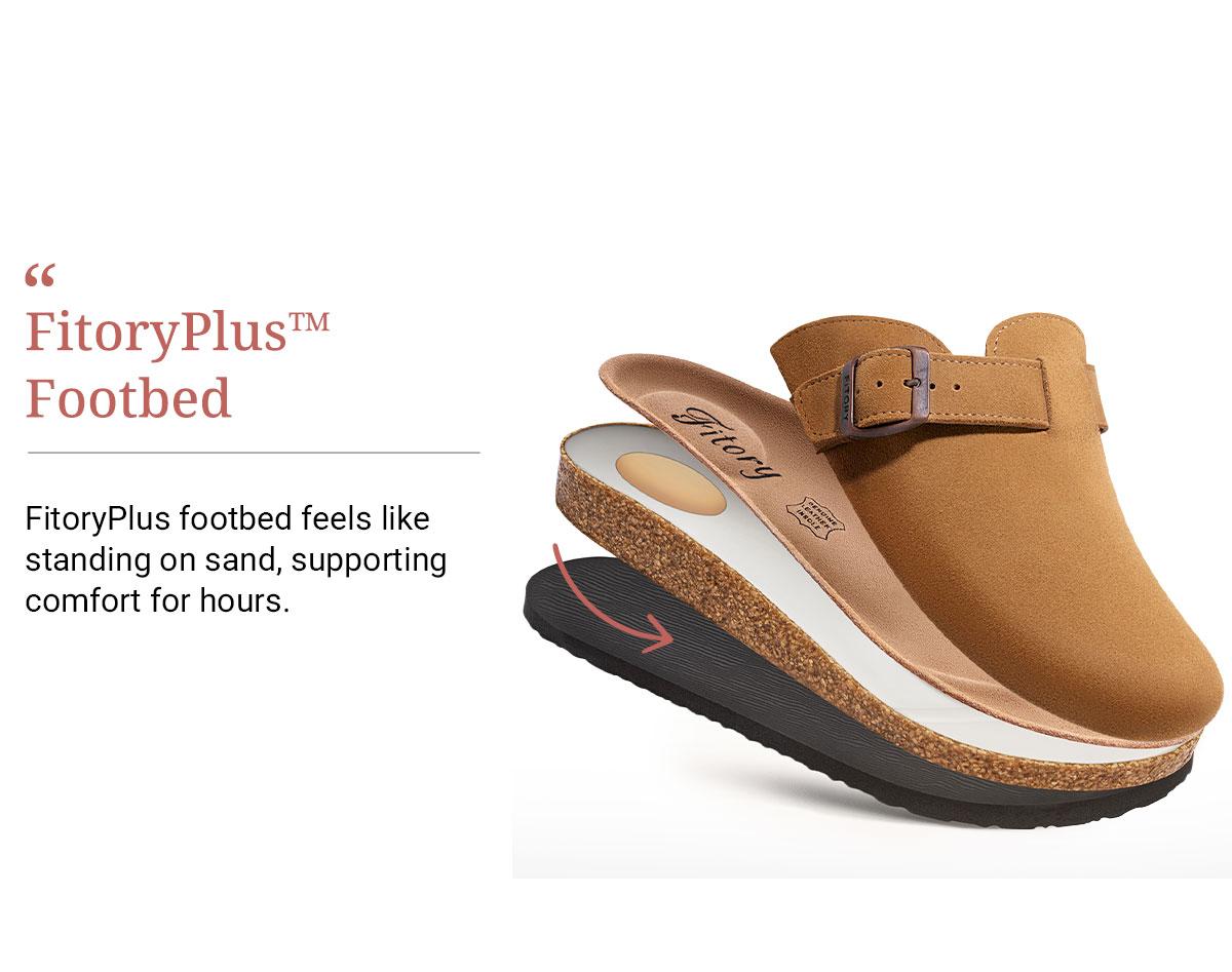 FITORY Breathe I | Women’s Suede Clogs