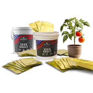 Wise Food Storage Heirloom Seed Vault - 2 Bucket Bundle