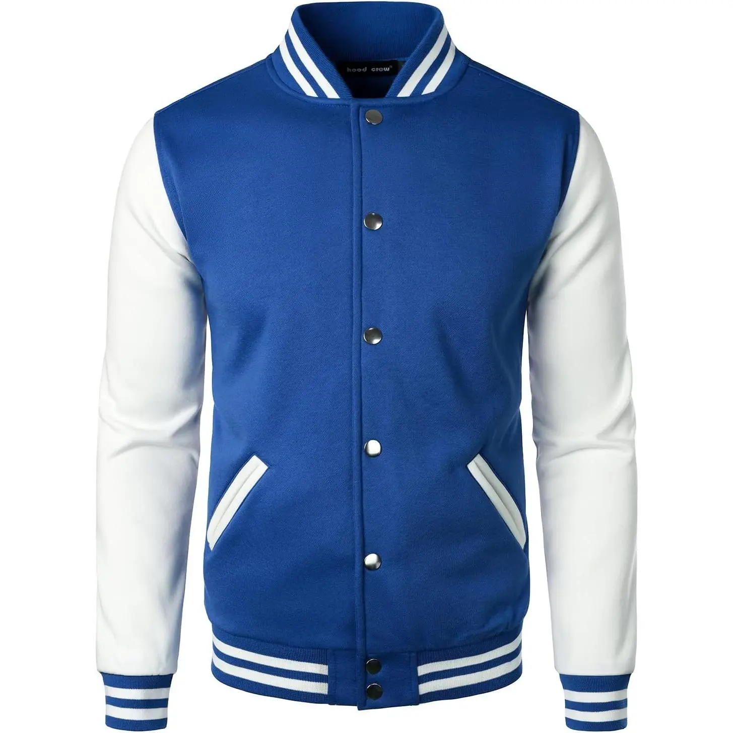 Man’s Varsity Baseball Jacket Cotton Blend Letterman Jackets(Gift)