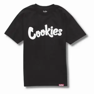 Cookies Original Logo Black Tee (+5 Colors) Unisex Cotton Tees Soft Cotton, Unisex Fit